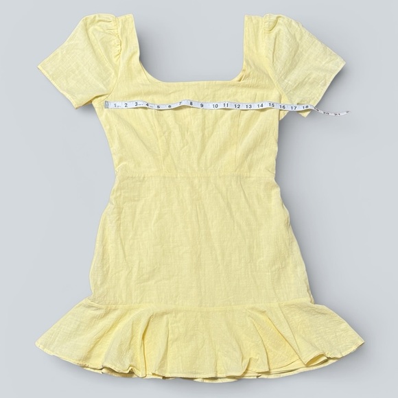 Altar’d State Elora Ruffle Fit & Flare Mini Dress
Yellow - Picture 6 of 7